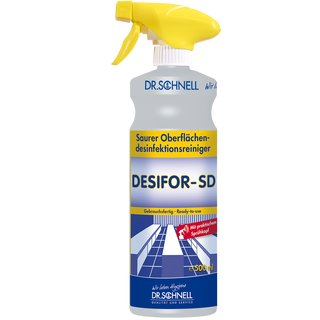 Dr. Schnell DESIFOR-SD Desinfektionsreiniger 500 ml Sprhflasche