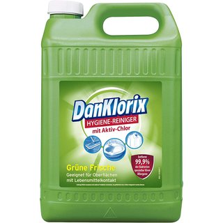 DanKlorix Hygienereiniger Grne Frische 5 Liter