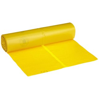 Deiss PREMIUM Mllscke gelb, Typ 60, 70 Liter, 575 x 1000 mm, 25 Scke