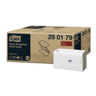 Tork Advanced Handtuch Zickzack grün H3 3750 Bl. 290179