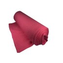 Bündchen Stoff Rosa/Rot-Streifen