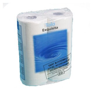 KC Küchenrolle Exquisita 2- lagig, weiß, 27x23cm, 2 Rollen