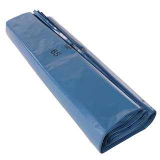 Deiss Premium Müllsack 240 Liter 65+55 x135cm blau 100my - 100 Stück