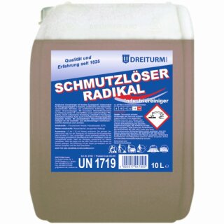 Dreiturm Schmutzlser Radikal 10 Liter