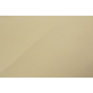 Baumwoll Jersey Stoff Uni Wollweiß