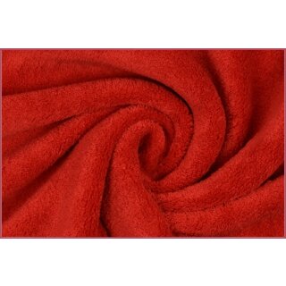 Wellness Fleece Stoff rot