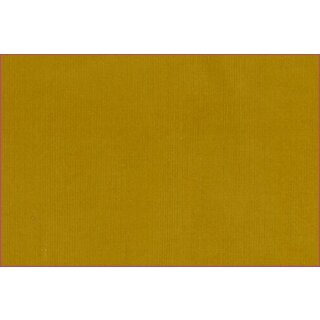 Cord Stoff Stretch uni Senf
