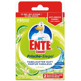 WC-Ente Frische-Siegel Nachfüllpack Limone 2er Pack