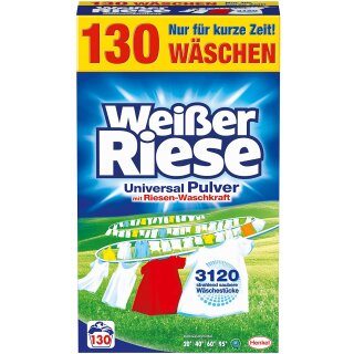Henkel Weißer Riese Universal Pulver 130 Waschladungen