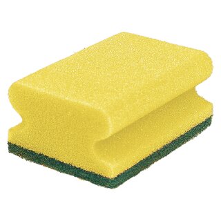 Meiko Scheuerschwamm 13 x 7 x 4,5 cm gelb-grün 10er Pack