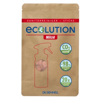 Dr. Schnell ECOLUTION MILIZID STICKS Beutel (20 Sticks  3 g) 60 g