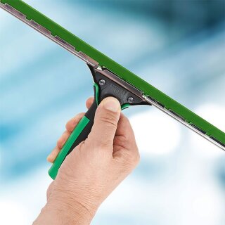 Unger ErgoTec Fensterwischer mit grnem Wischergummi 35cm