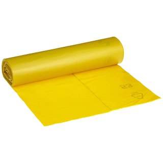 Deiss PREMIUM Mllscke gelb, Typ 60, 120 Liter, 700 x 1100 mm, 25 Scke