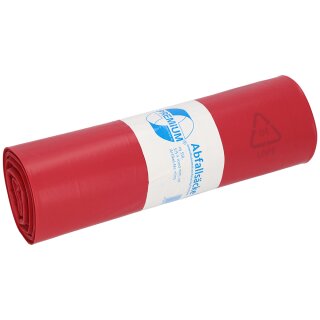 Deiss PREMIUM Mllscke rot, Typ 60, 70 Liter, 575 x 1000 mm, 25 Scke