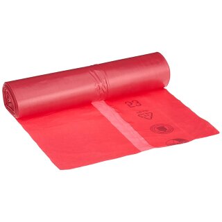 Deiss PREMIUM Mllscke rot, Typ 60, 70 Liter, 575 x 1000 mm, 25 Scke