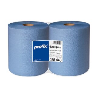 TEMCA profix durex plus Putzrolle 3-lagig blau 38x36cm 2x 500 Tcher