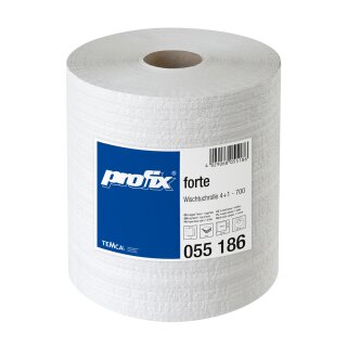 TEMCA profix forte Wischtuchrolle 4-lagig + Netz 30x33cm wei 700 Blatt