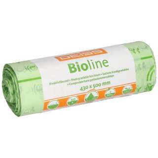 Deiss Bioline Bioabfallbeutel 20 Liter 430 x 500 mm 50 Säcke