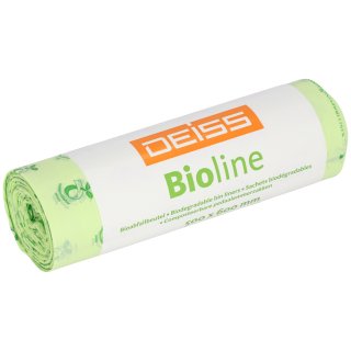 Deiss Bioline Bioabfallbeutel 30 Liter 500 x 600 mm 20 Scke