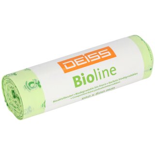 Deiss Bioline Bioabfallbeutel 30 Liter 500 x 600 mm 20 Säcke